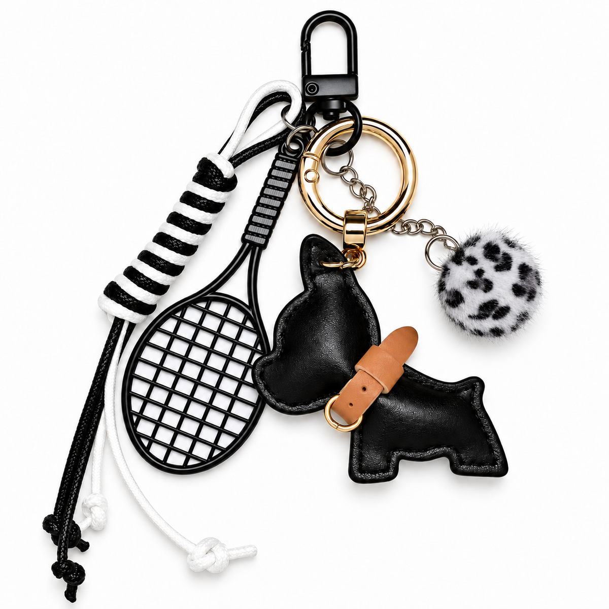 Scottie keychain