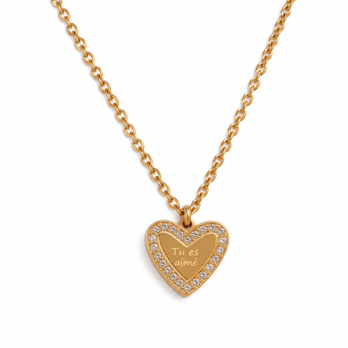 Tu es aimé Necklace