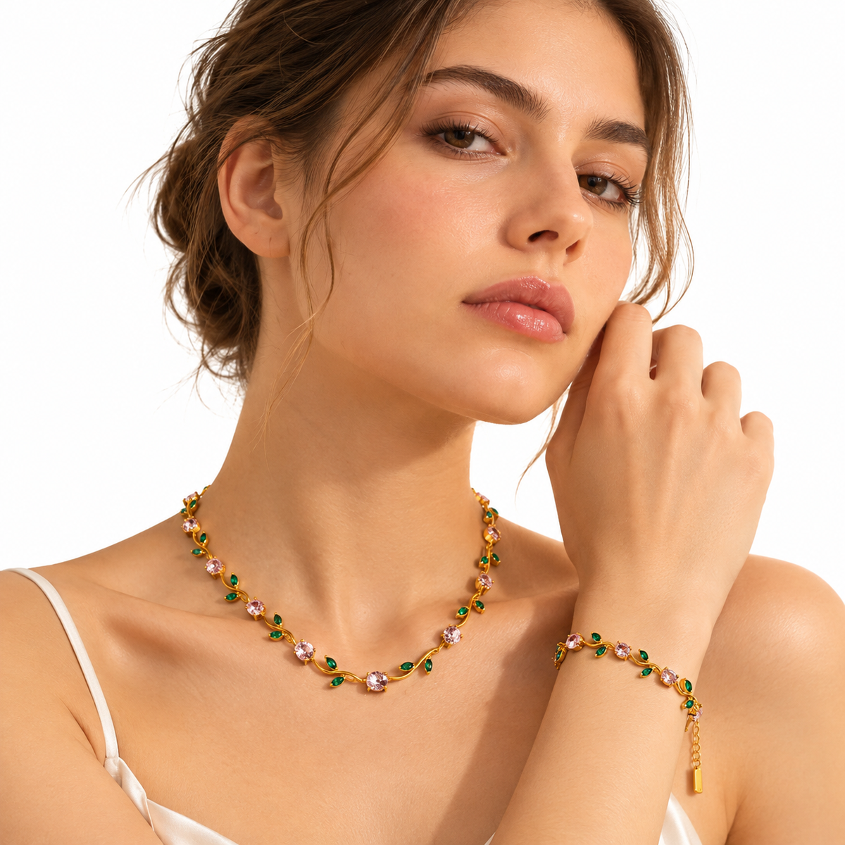 Rosalie Set necklace