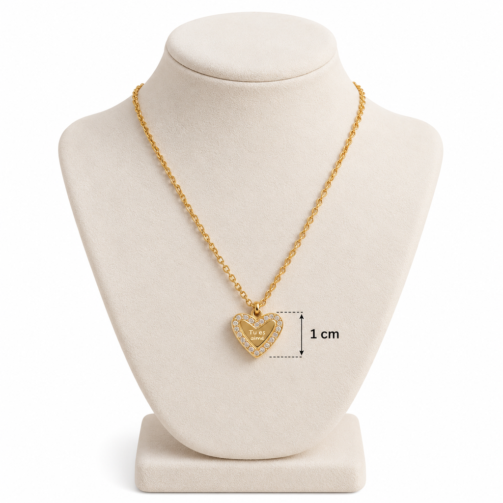 Tu es aimé Necklace
